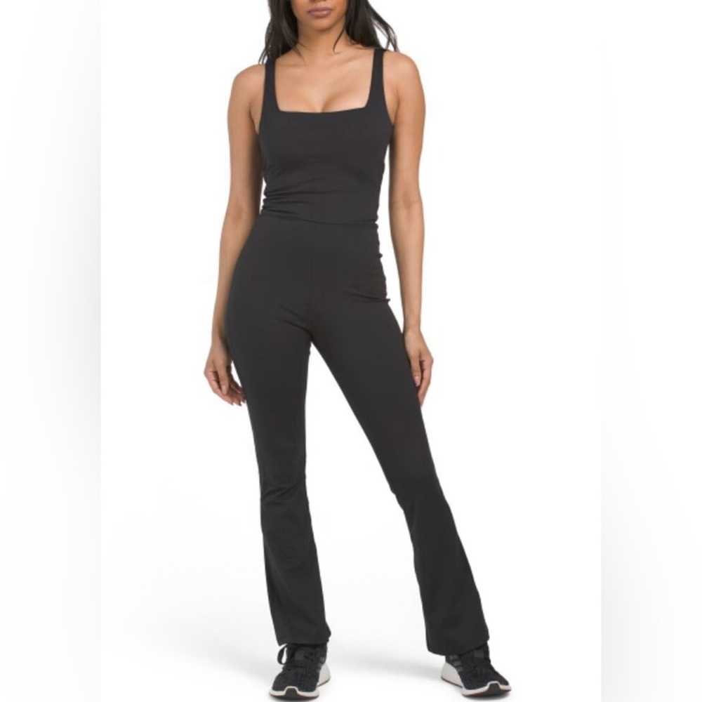 Black Flare Jumpsuit
